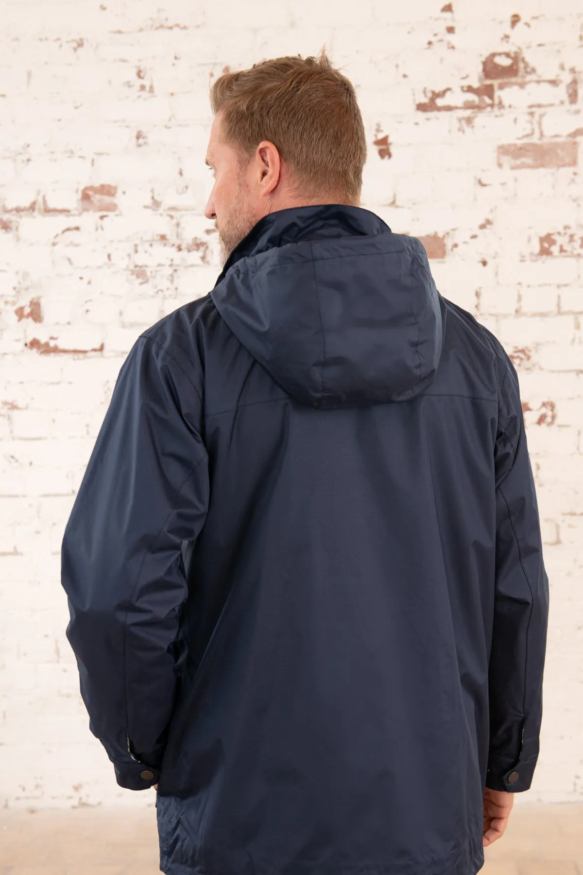 Oxford Raincoat - Navy