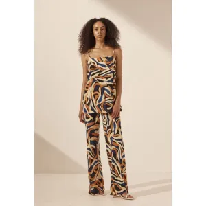 Palma Silk Bias Cut Pant