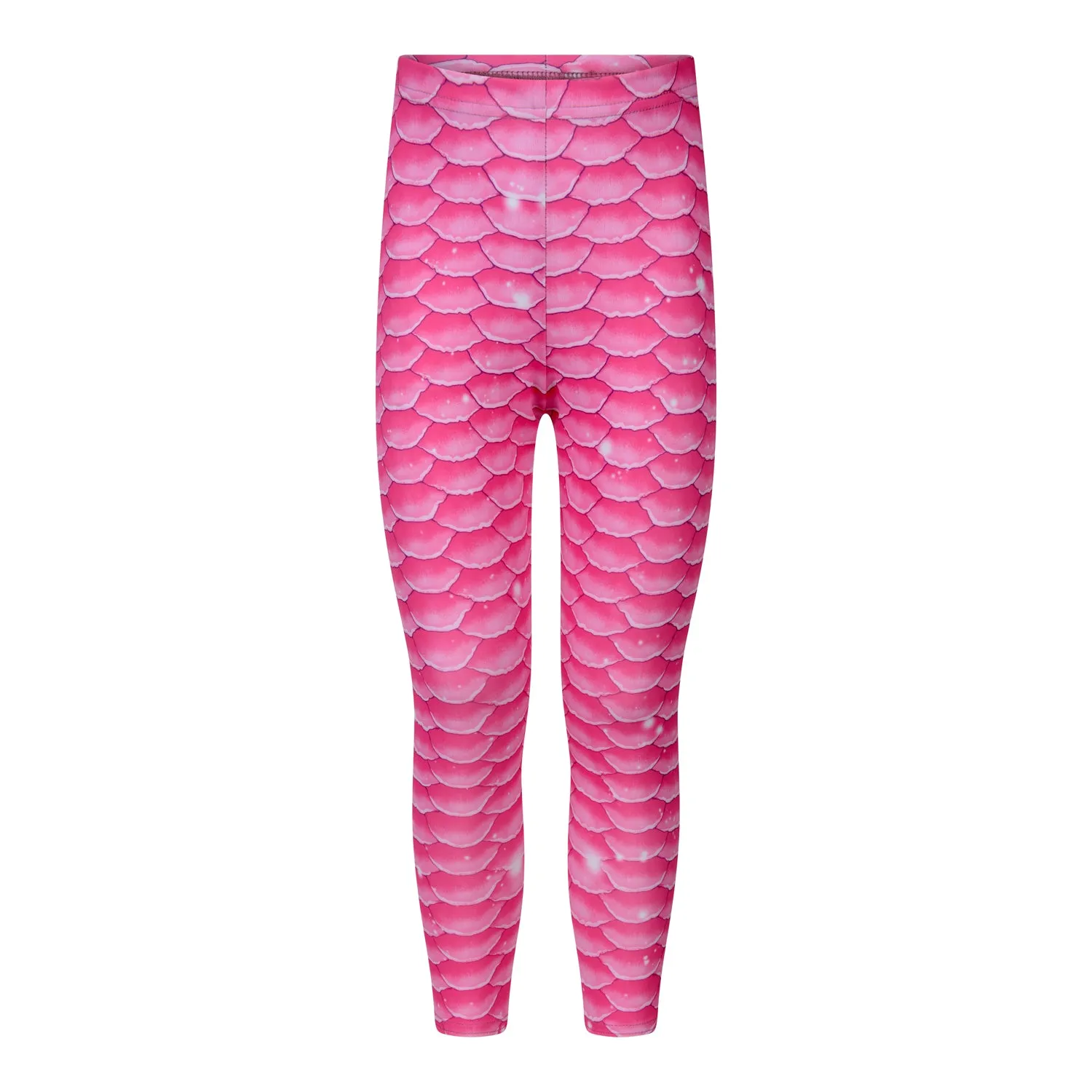 Passion Pink Mermaid Swim Leggings