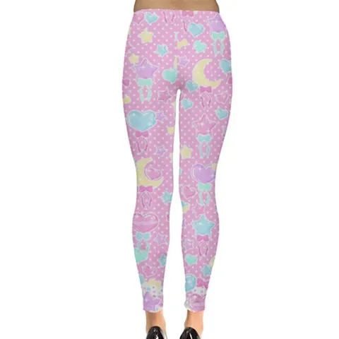 Pastel Party Pink Leggings [made to order]