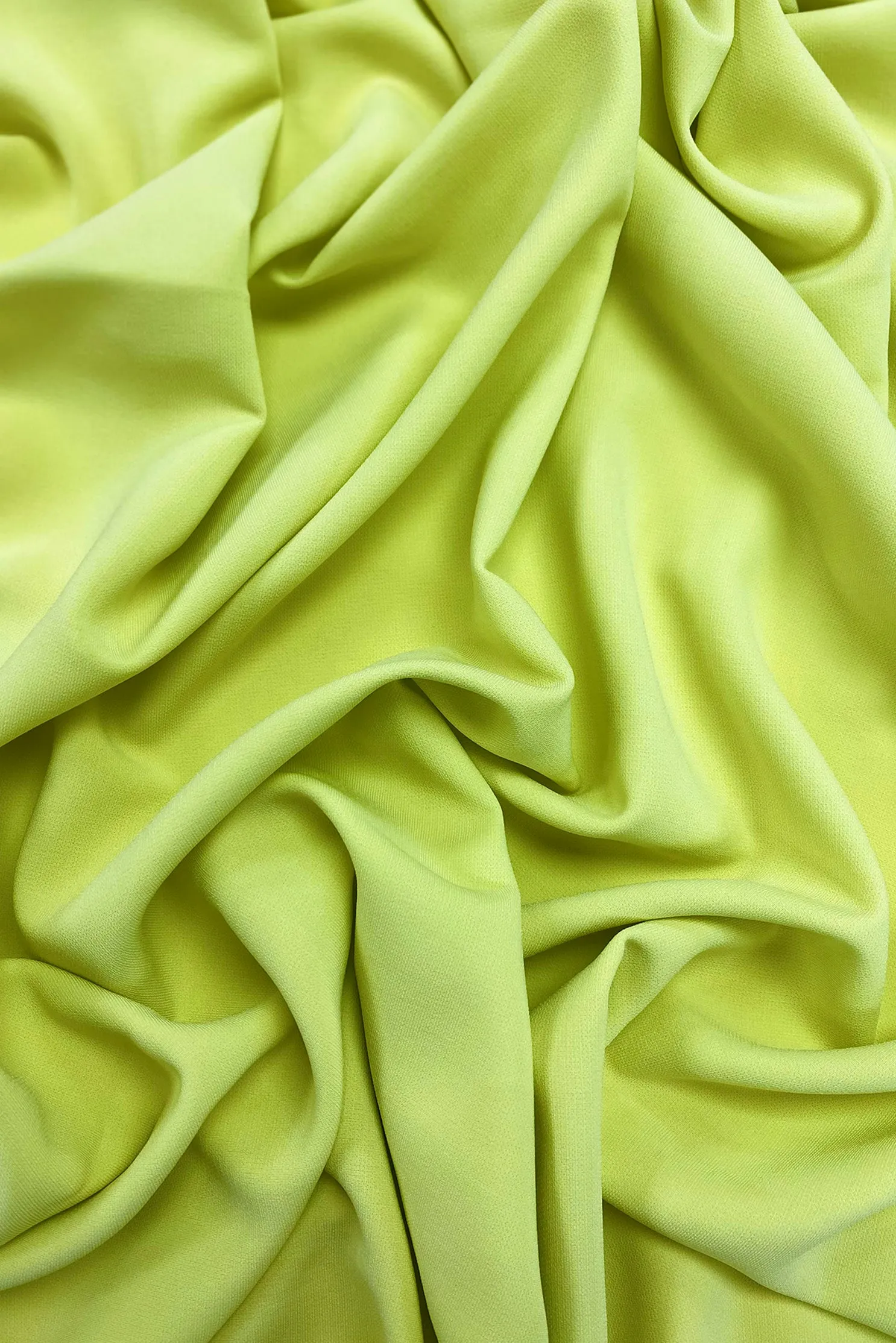 Pistachio Triacetate Heavy Matte Crepe