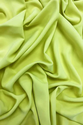 Pistachio Triacetate Heavy Matte Crepe