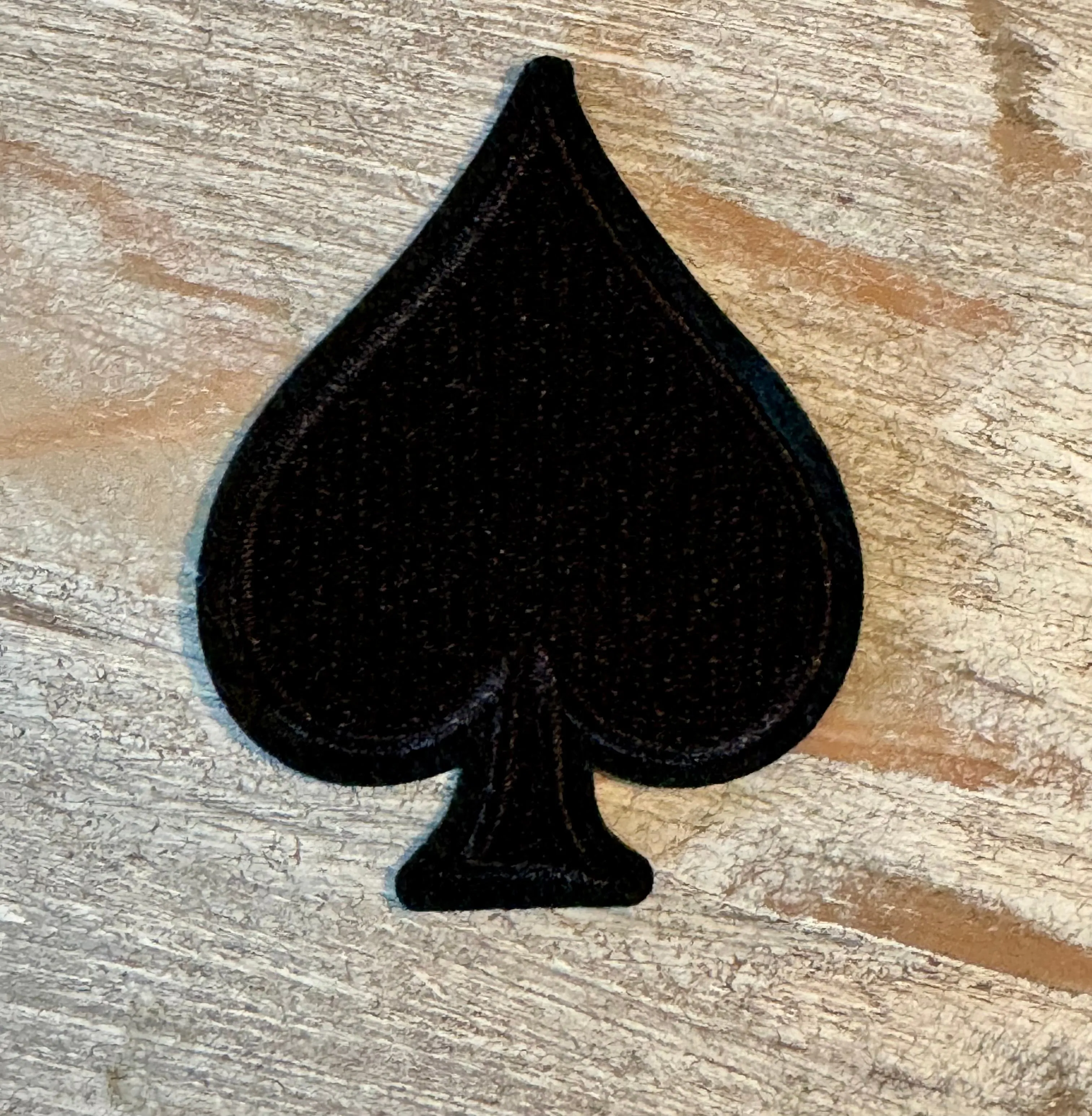 Playing Card Suit Iron On Patches