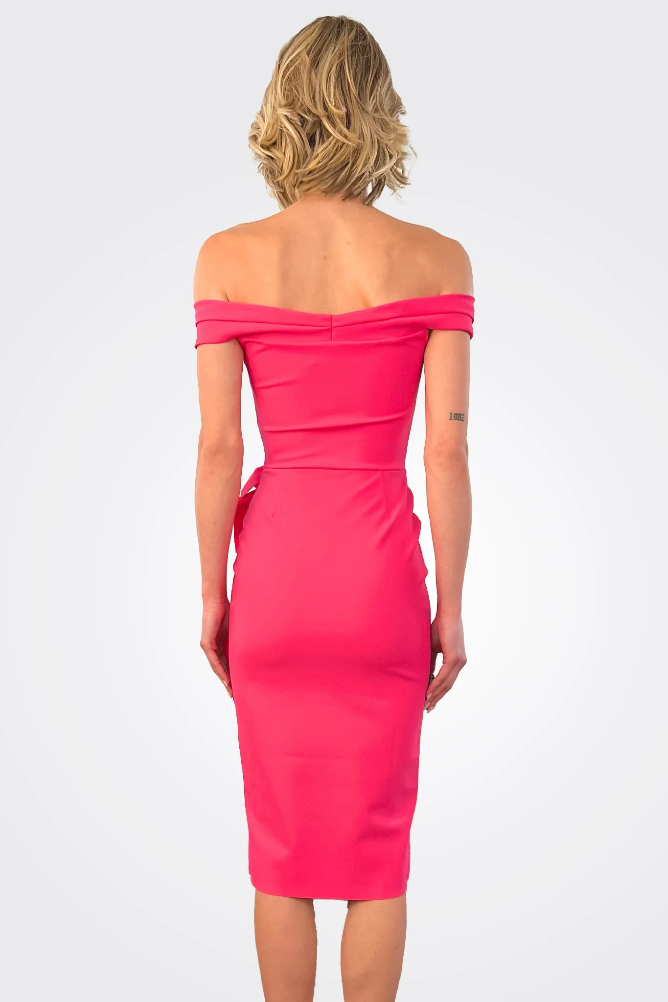 Radoslava Dress - Spicy Pink