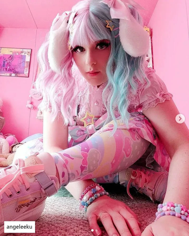 Rainbow Sweets Mint Leggings [Made To Order]