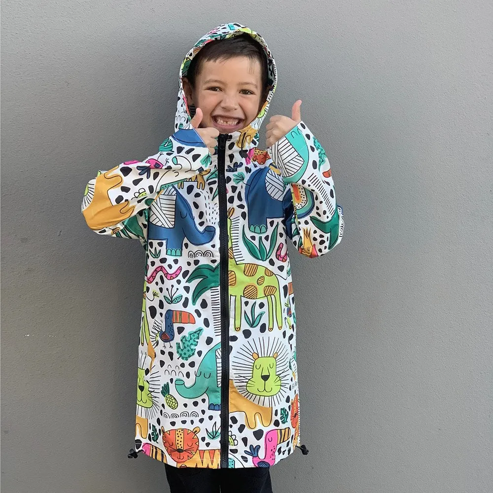 Raincoat: Doodle Safari Kids