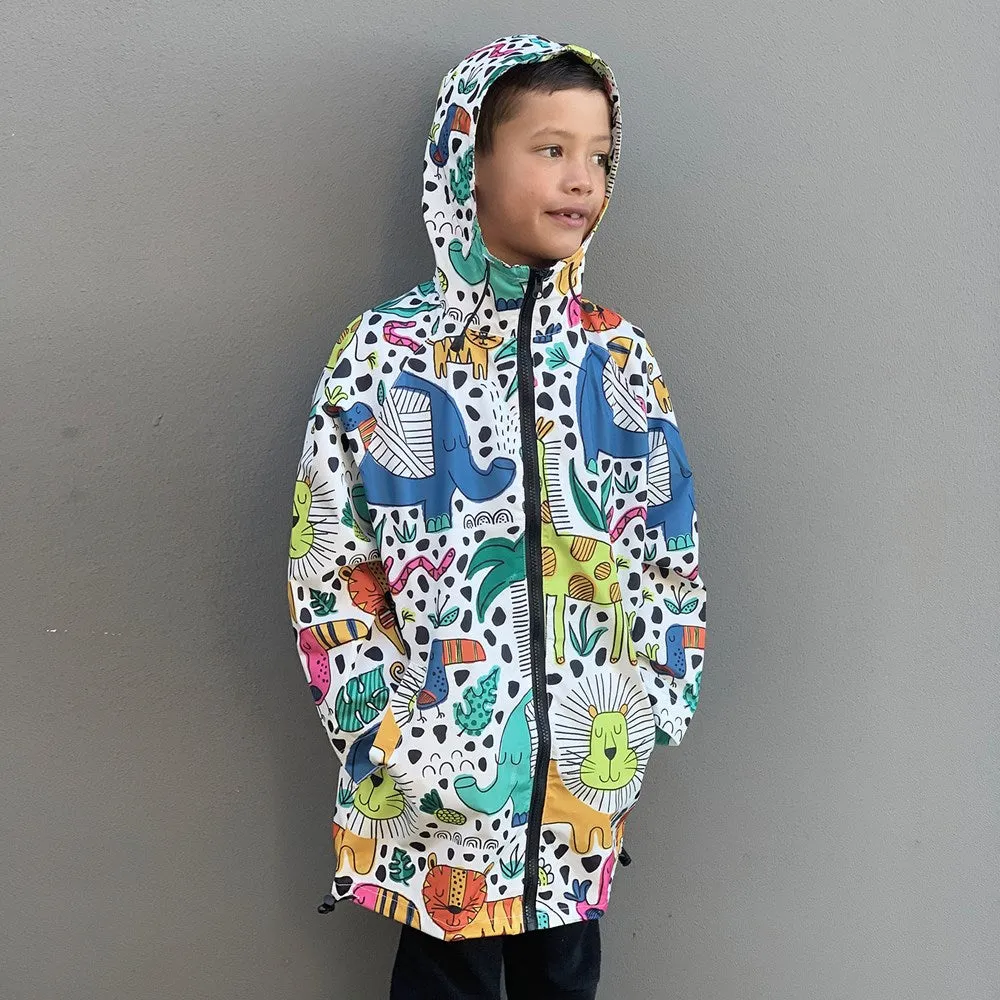 Raincoat: Doodle Safari Kids