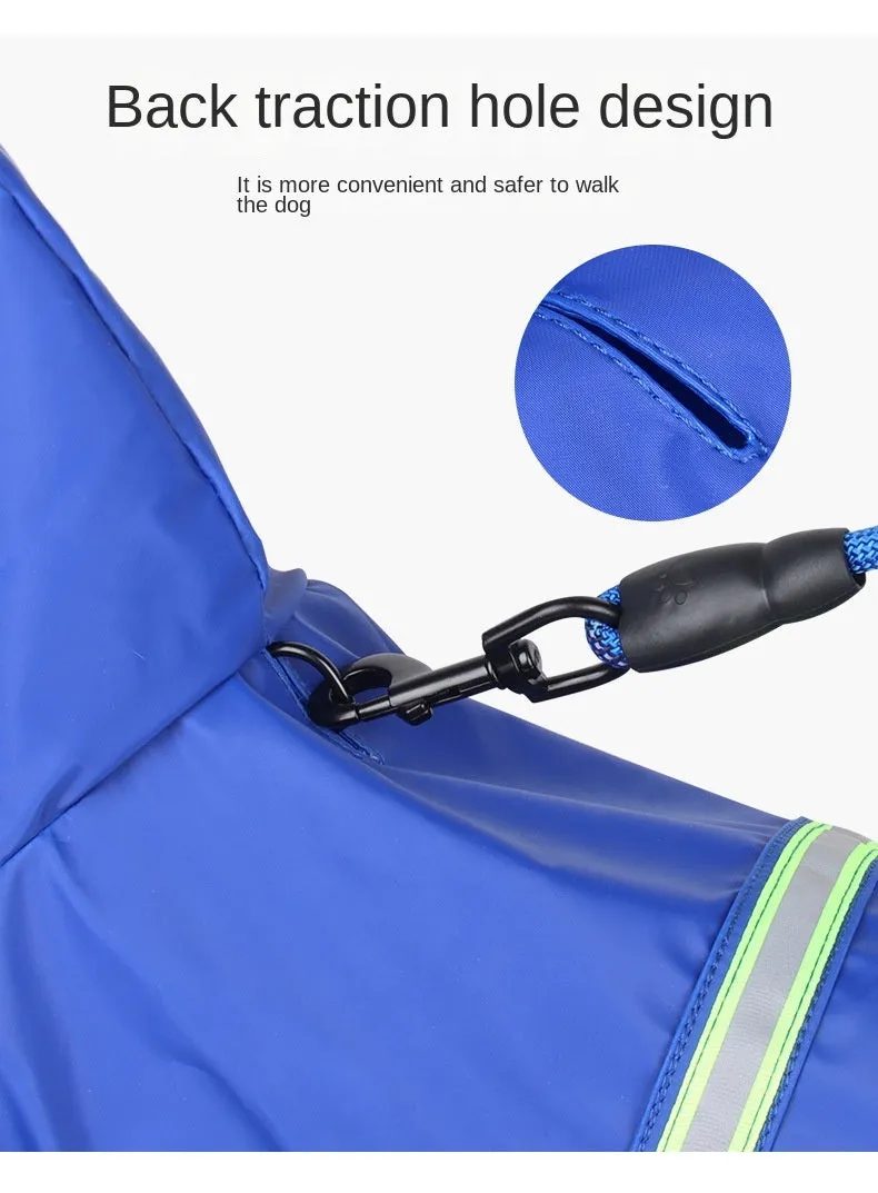 Raincoat for Dogs Waterproof and Reflective