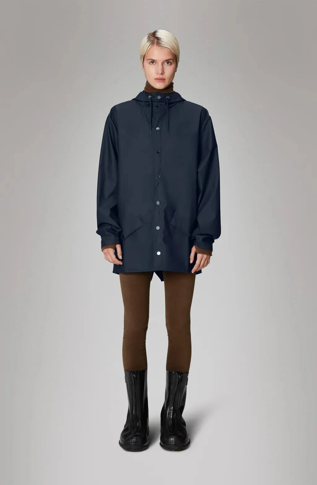 RAINS JACKET W3 - NAVY