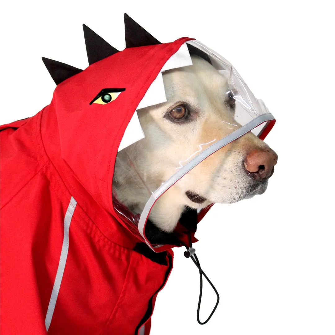 Red Dino Raincoat