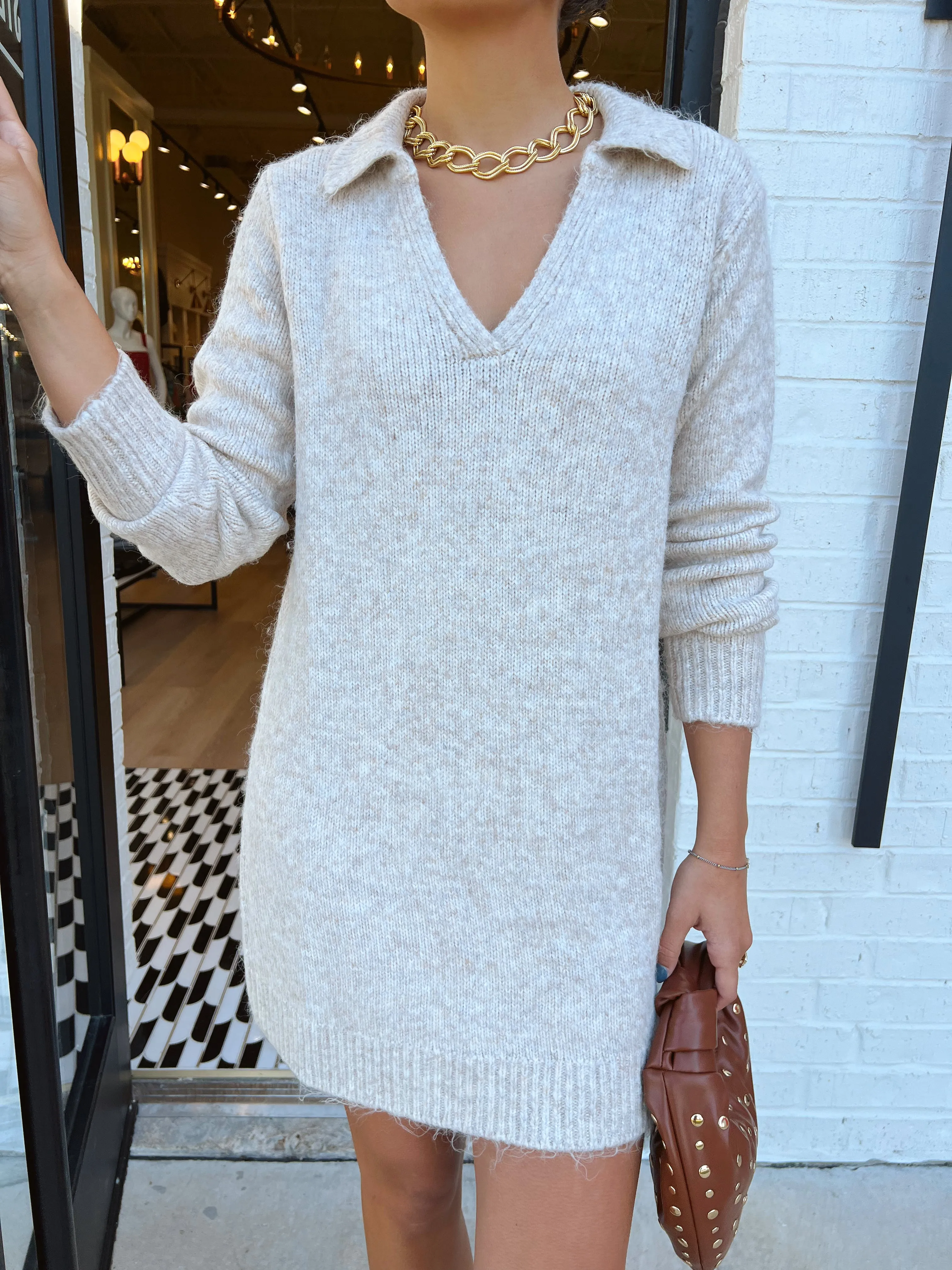 REDFORD SWEATER DRESS