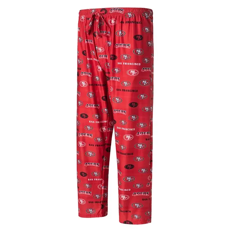 San Francisco 49ers Concepts Sport Breakthrough Allover Print Knit Sleep Pants