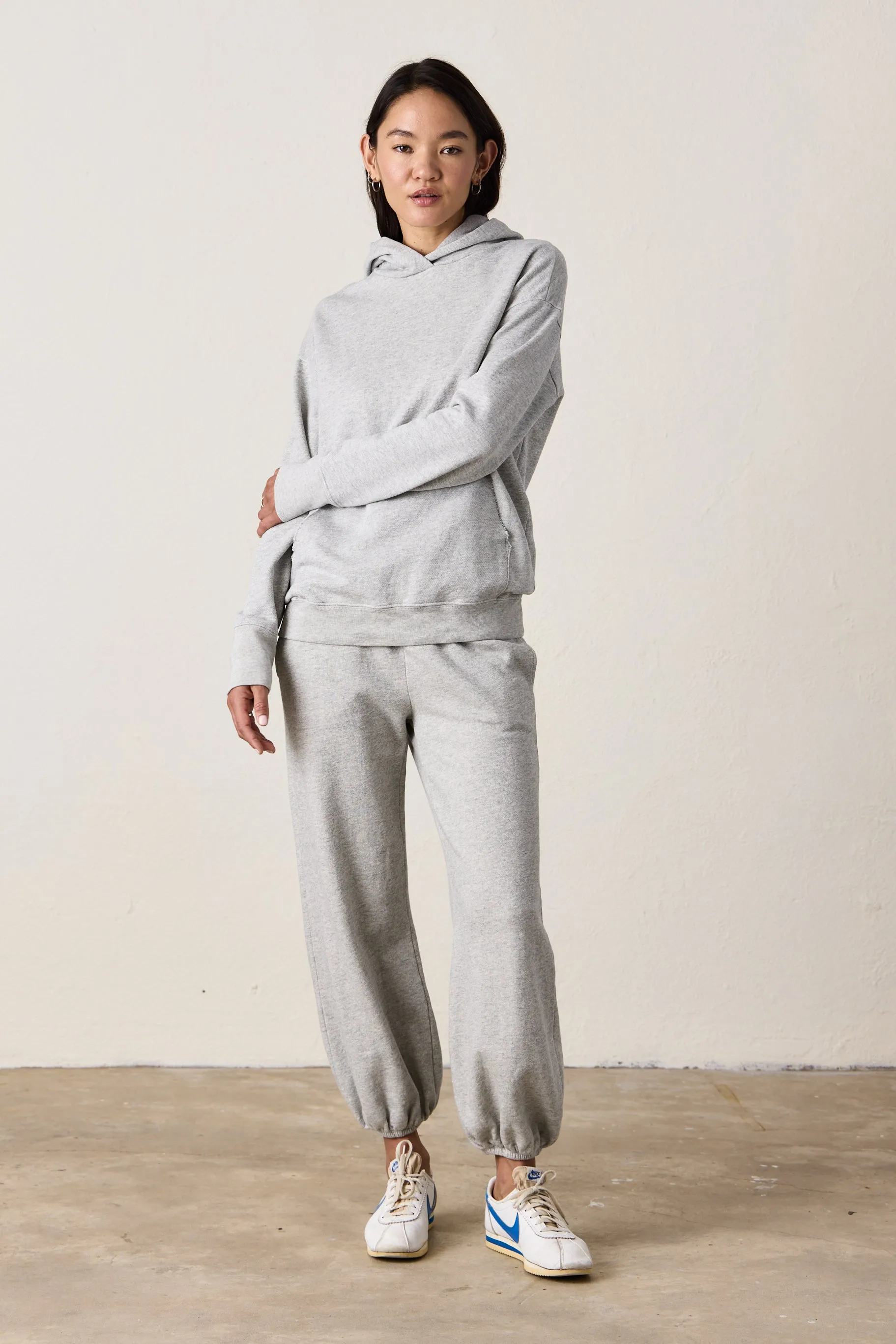 SHANE BILLOW SWEATPANT / HEATHER GREY