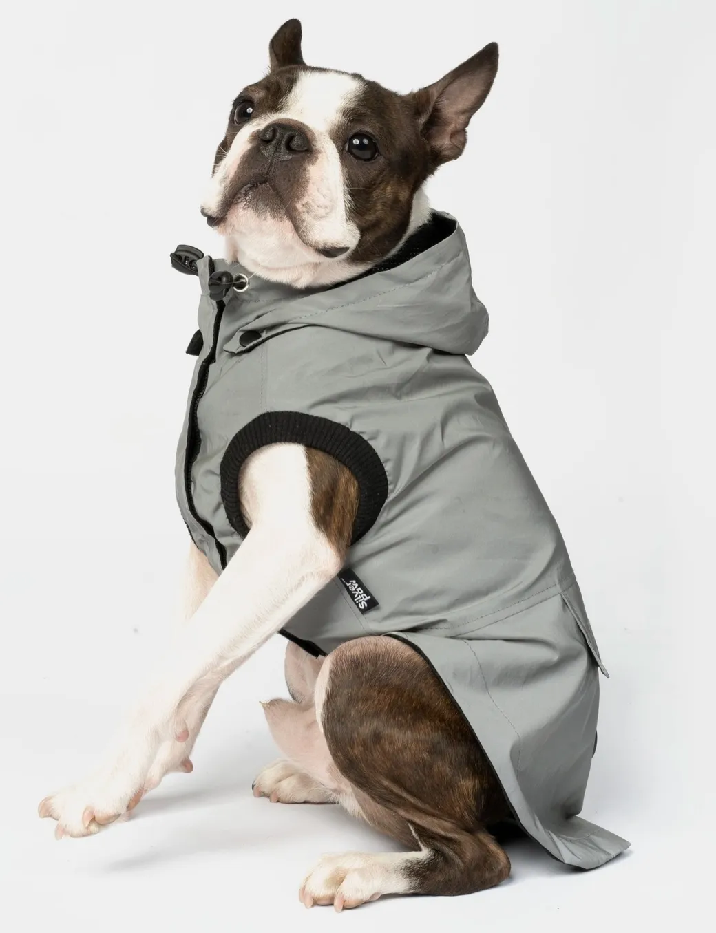 Silver Paw Max Reflective Raincoat