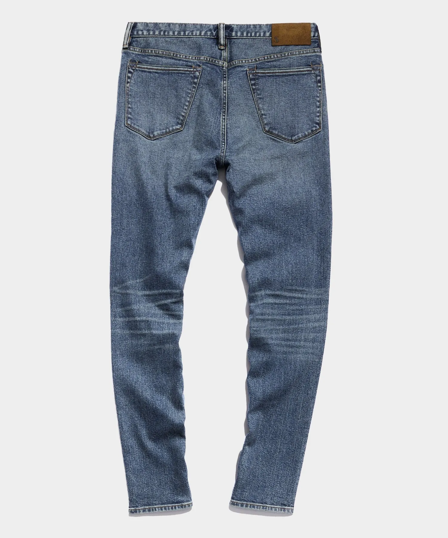 Skinny Stretch Jean in Medium Indigo Wash