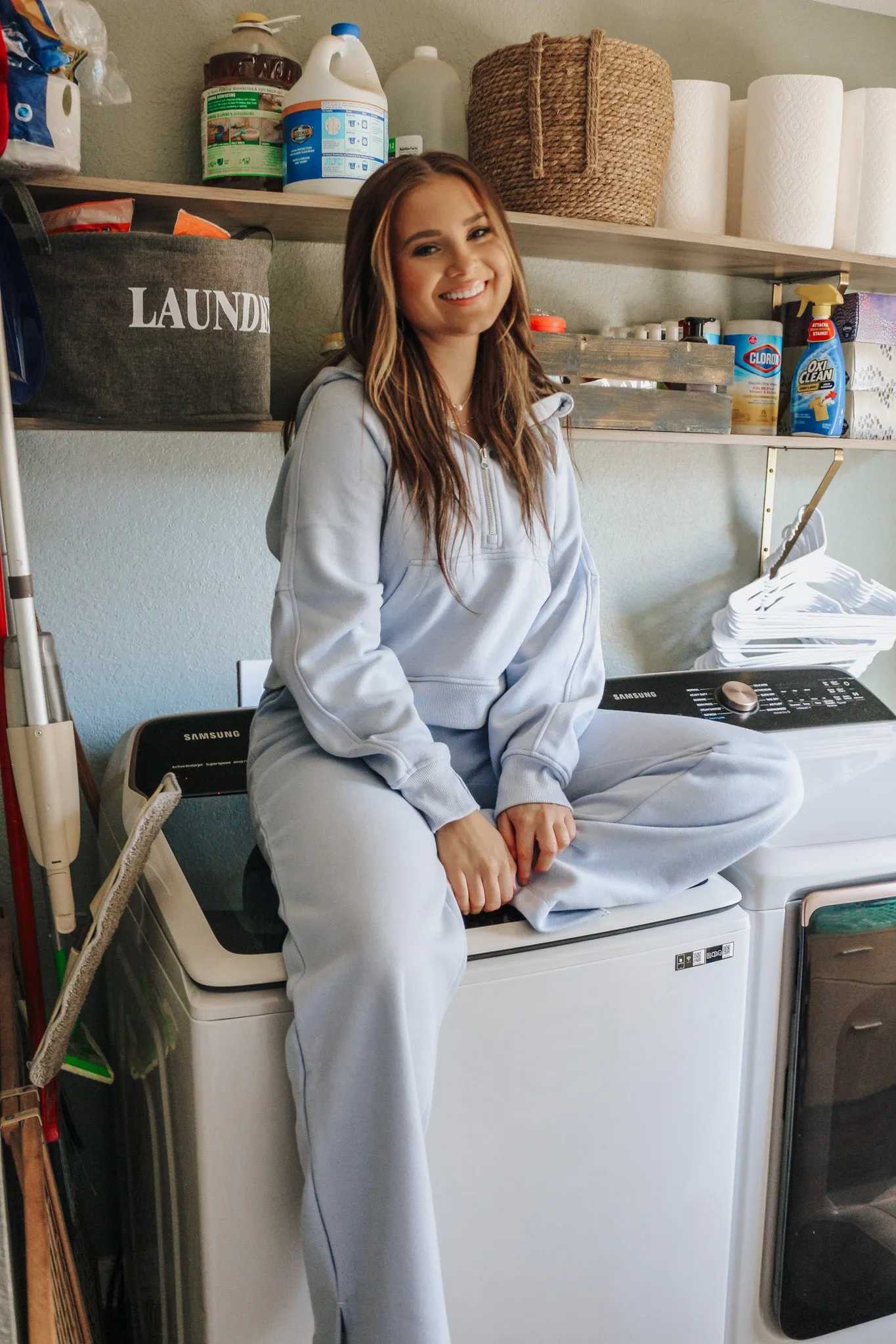 Sky's The Limit Blue Sweatpants