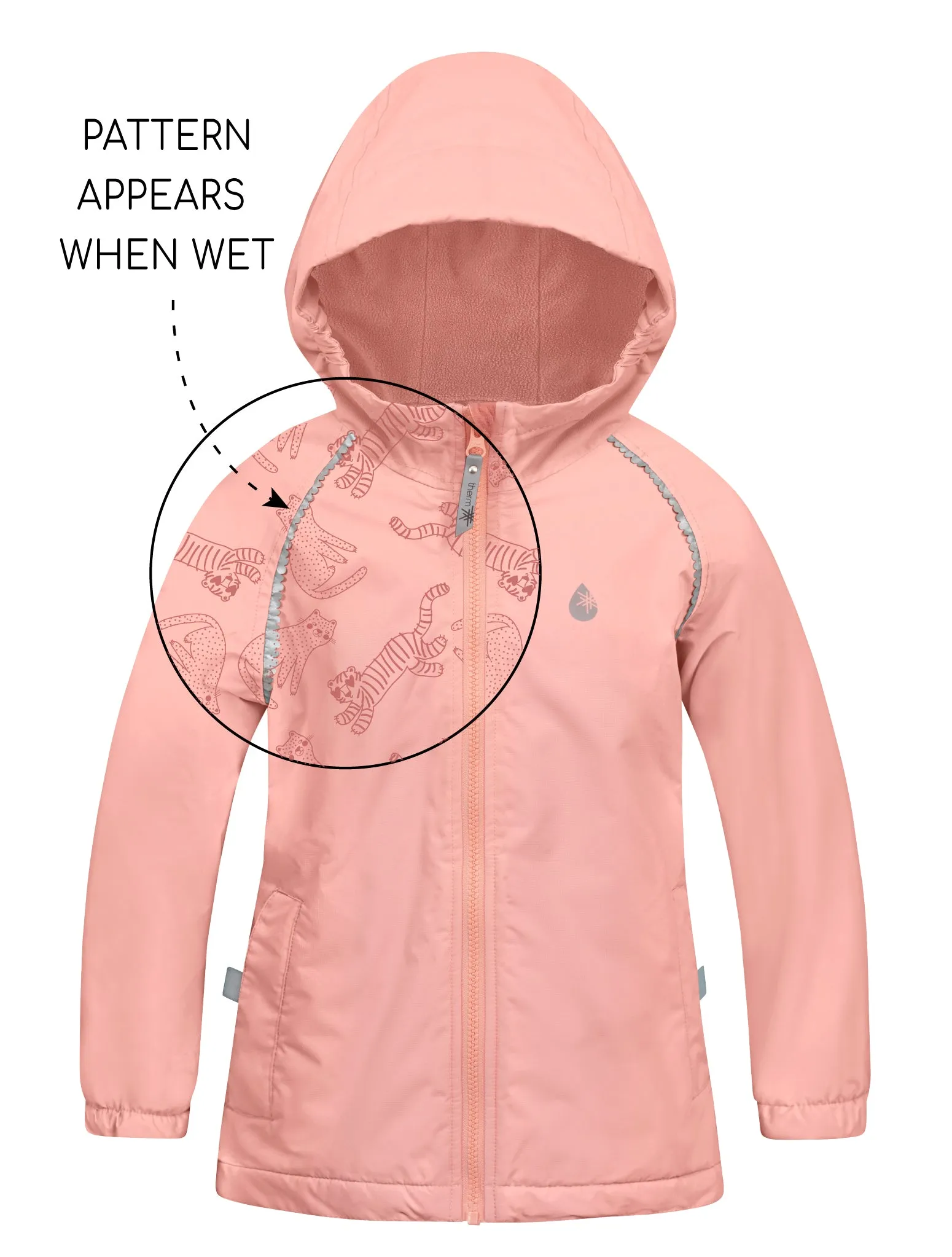 SplashMagic Storm Jacket - Apricot Blush