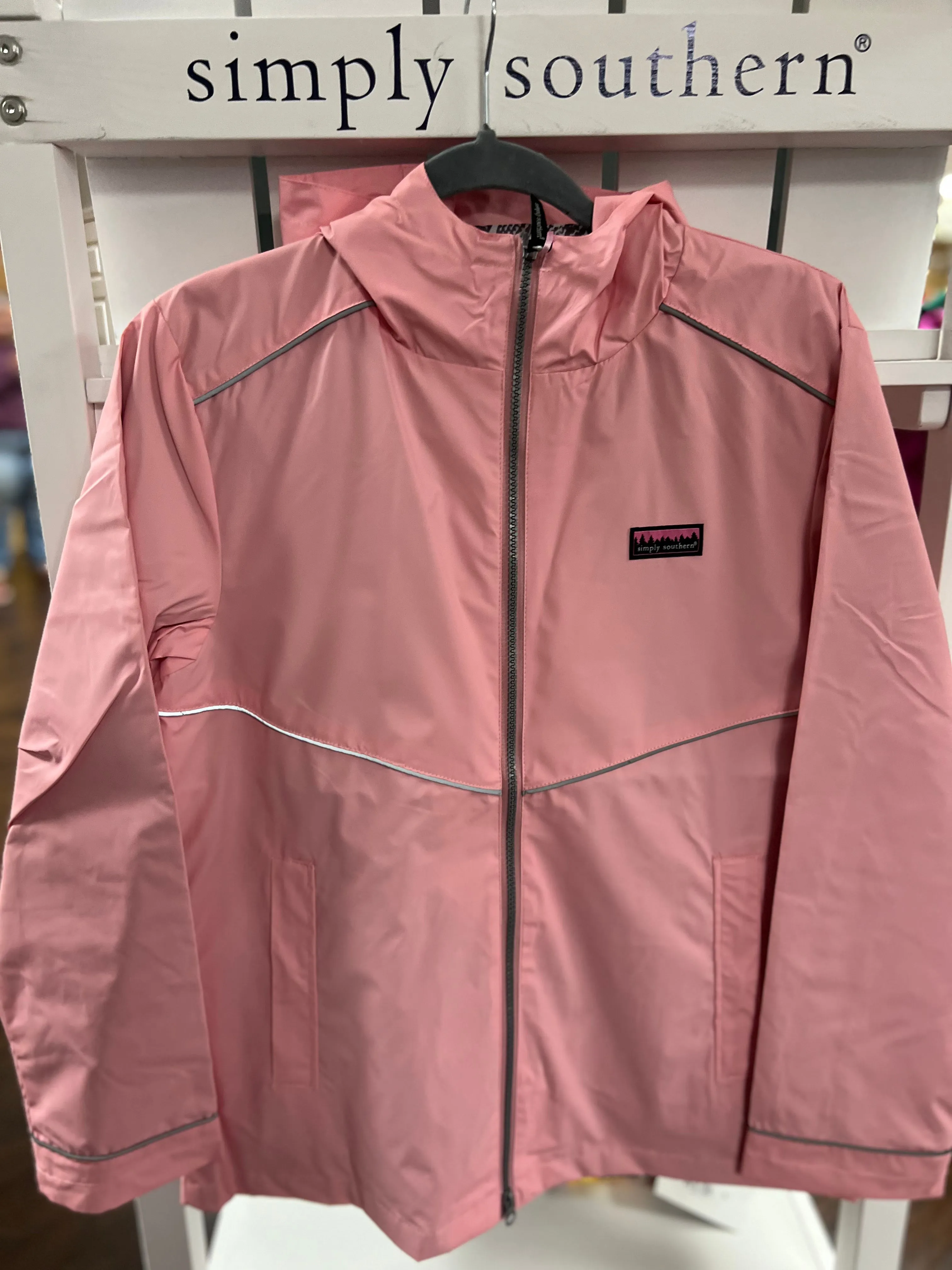 SS Women's Rain Jacket - Light Pink