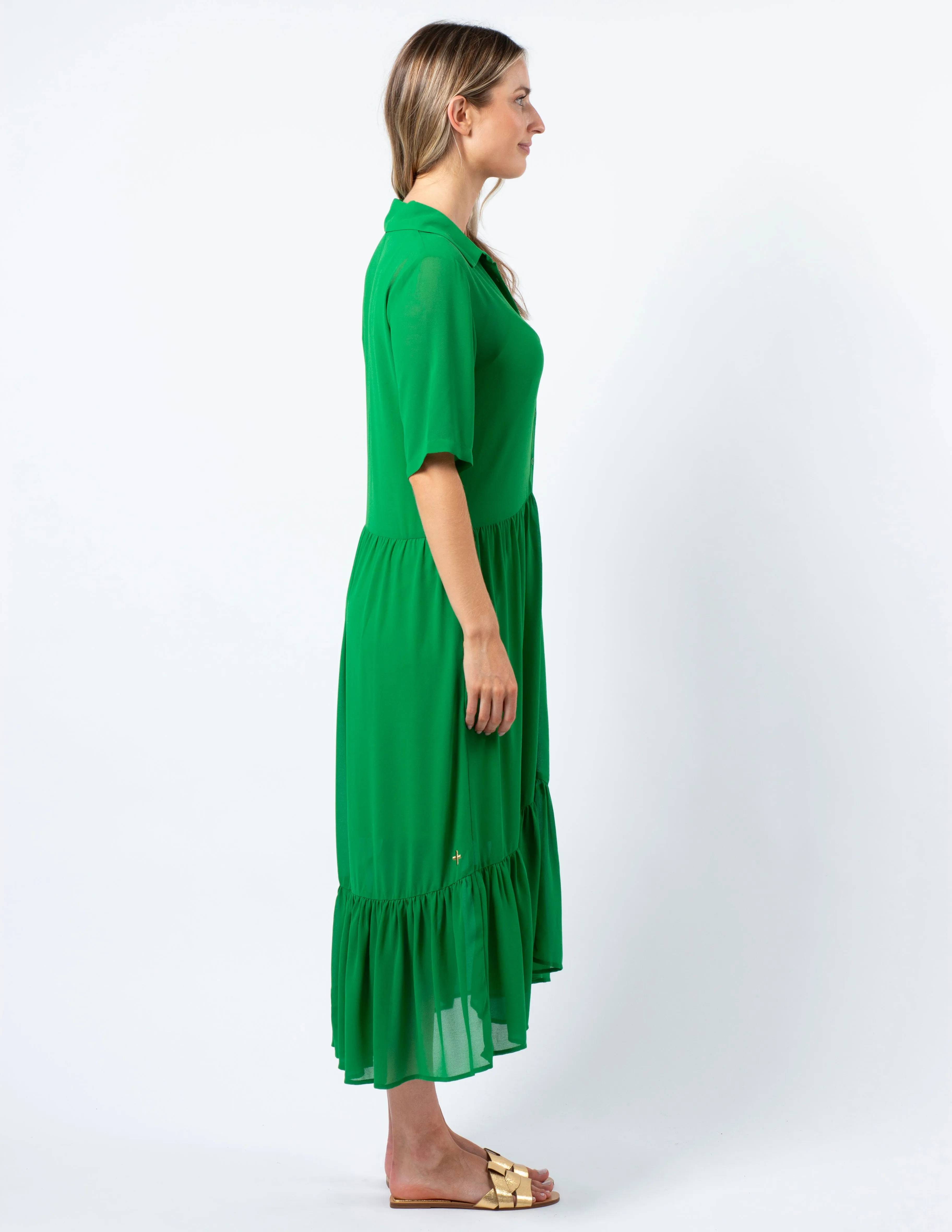 Stella   Gemma Macy Dress - Juniper Green