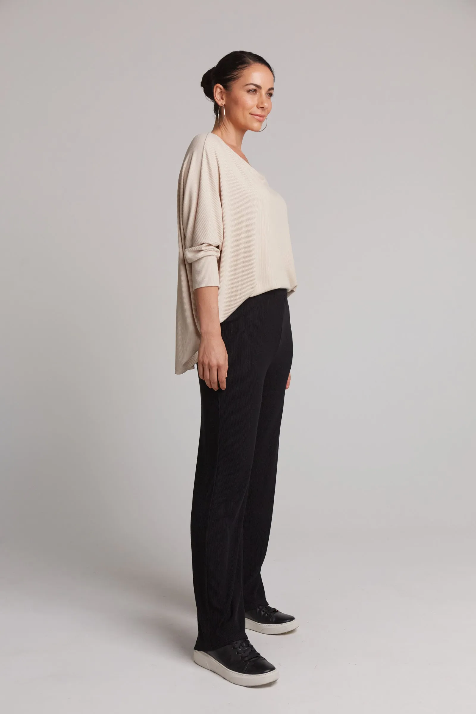 Studio Jersey Pant - Ebony