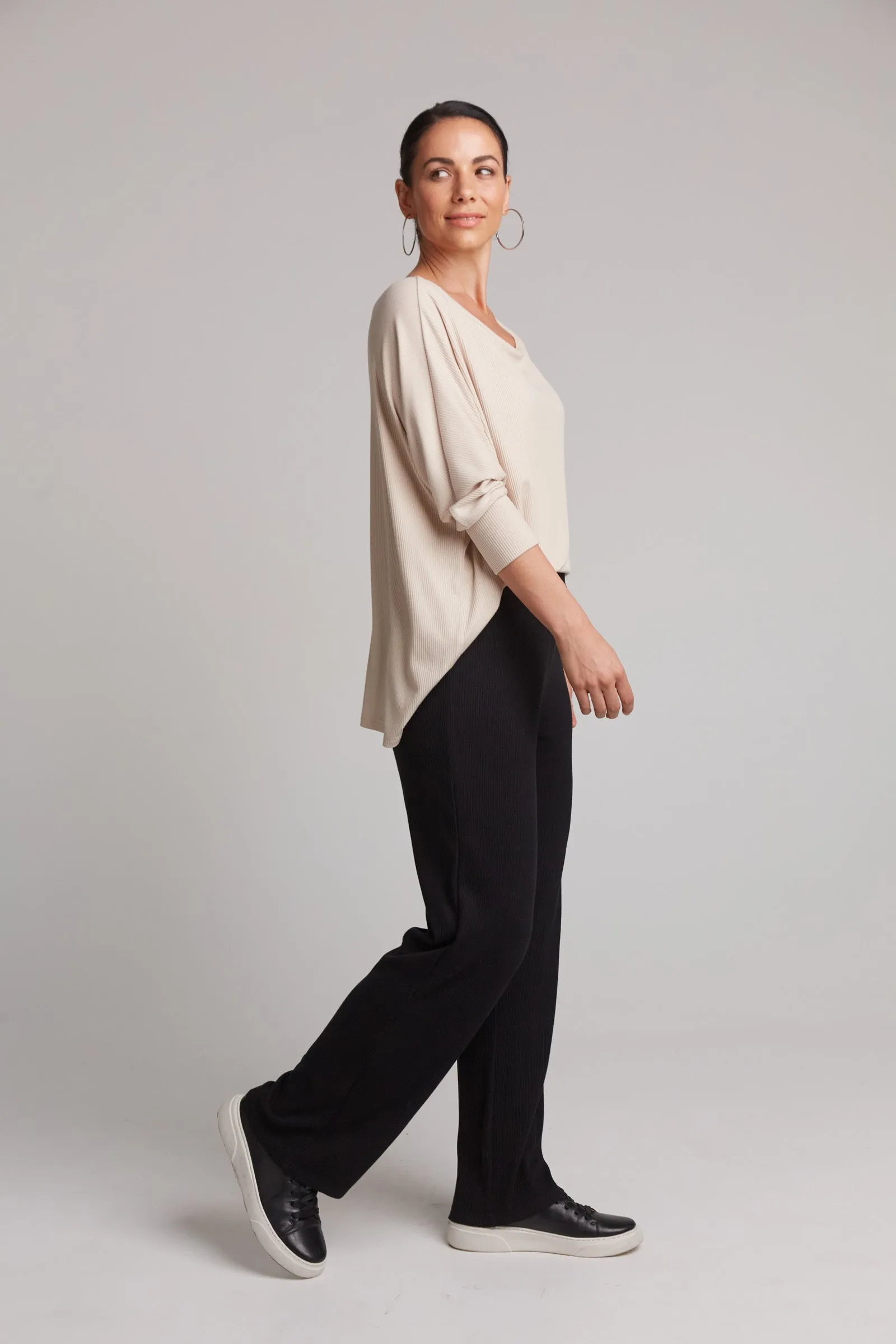 Studio Jersey Pant - Ebony