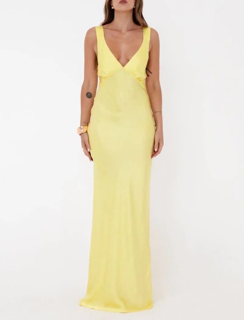 Sunset Strip Maxi Dress | Meringue