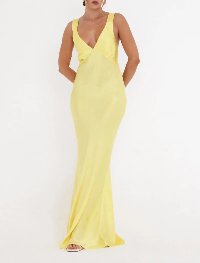 Sunset Strip Maxi Dress | Meringue