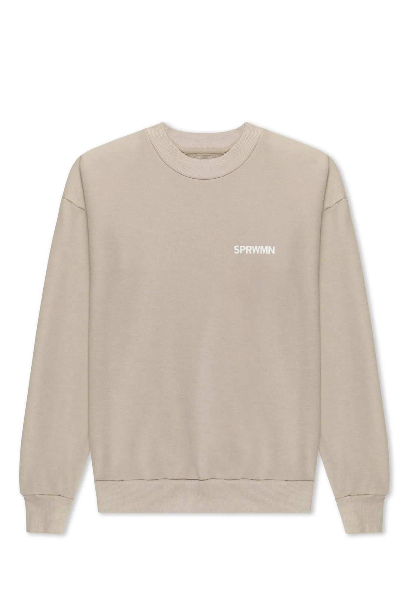 Taupe Logo Sweatshirt