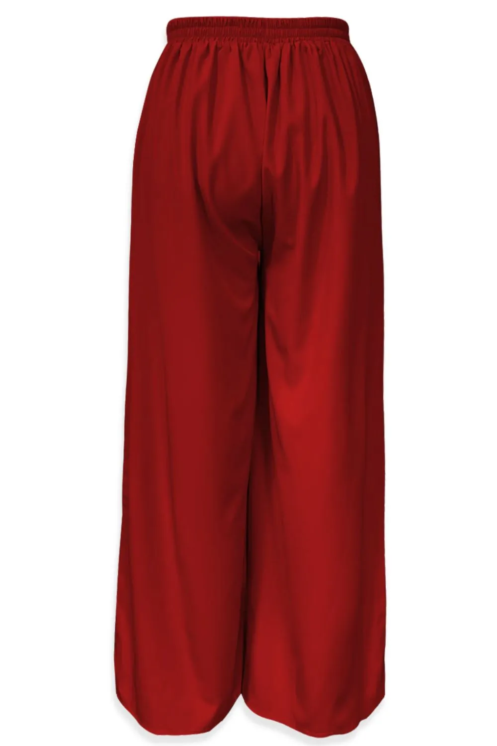 TEEK - High Waist Wide Leg Pleated Pants