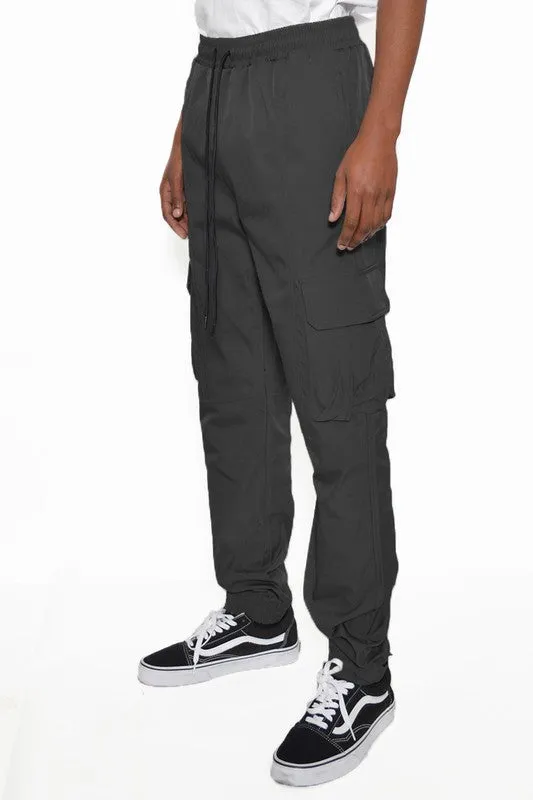 TEEK - MENS PEACOCK IRIDESCEINT JOGGER PANTS