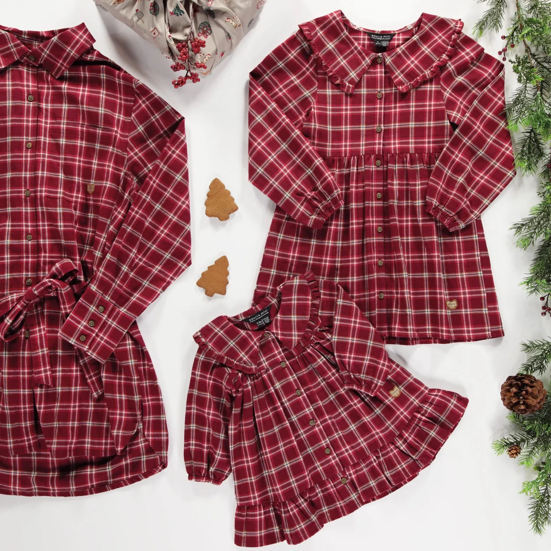 The Arrabella Plaid Dress - KIDS