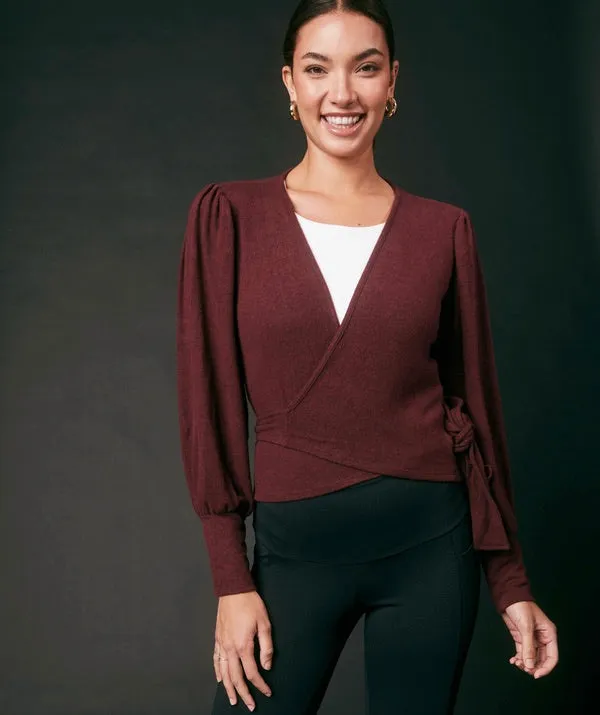 The Madison Wrap Sweater - Final Sale