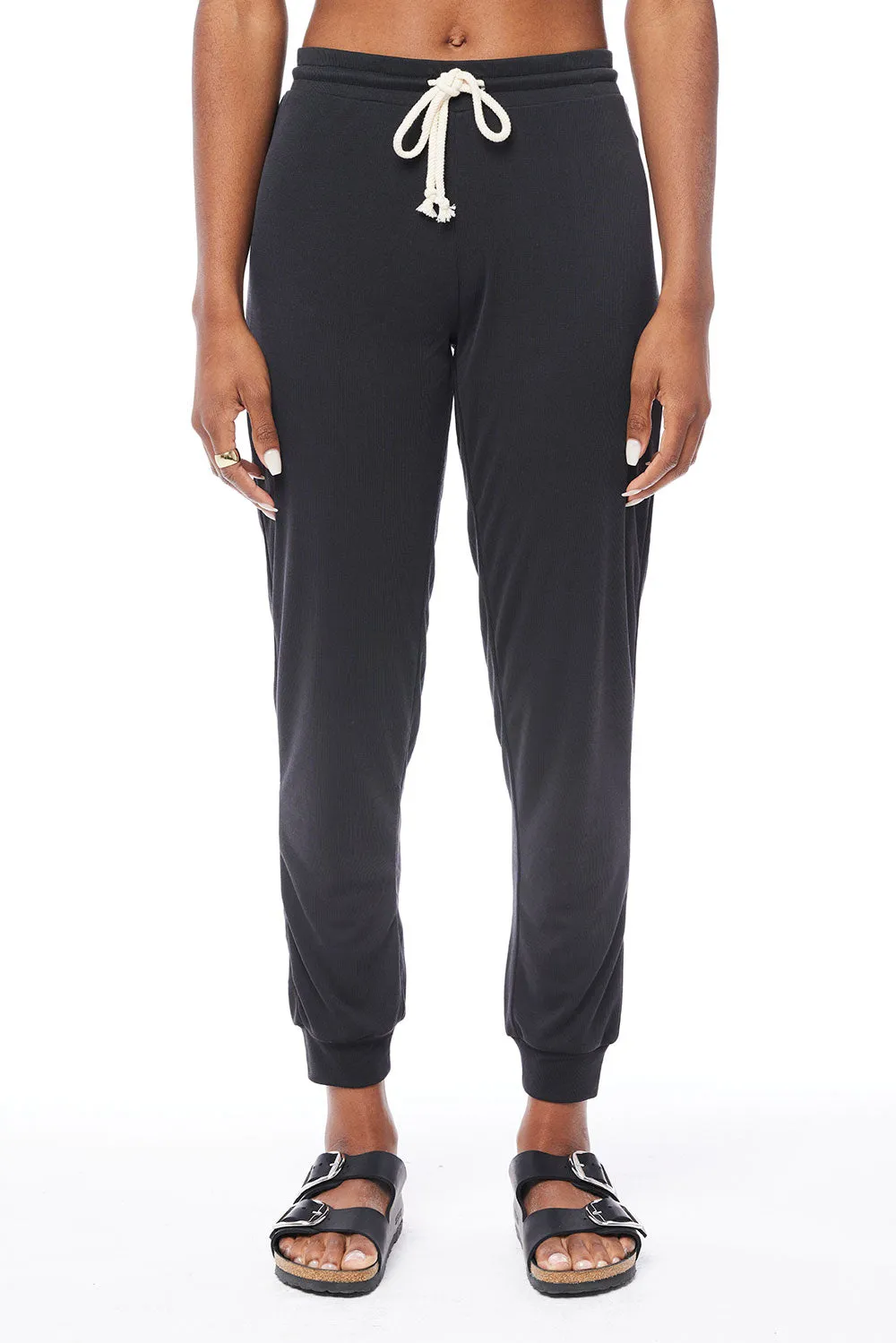 The Pull On Jogger by Saltwater Luxe - Black