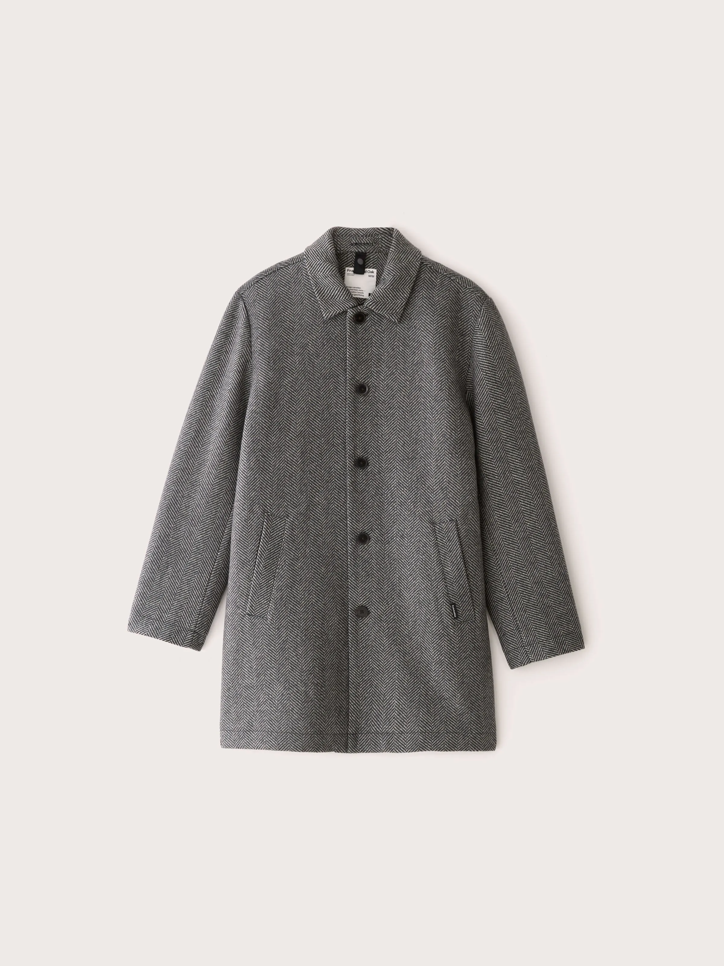 The Smith Mac Coat in Grey