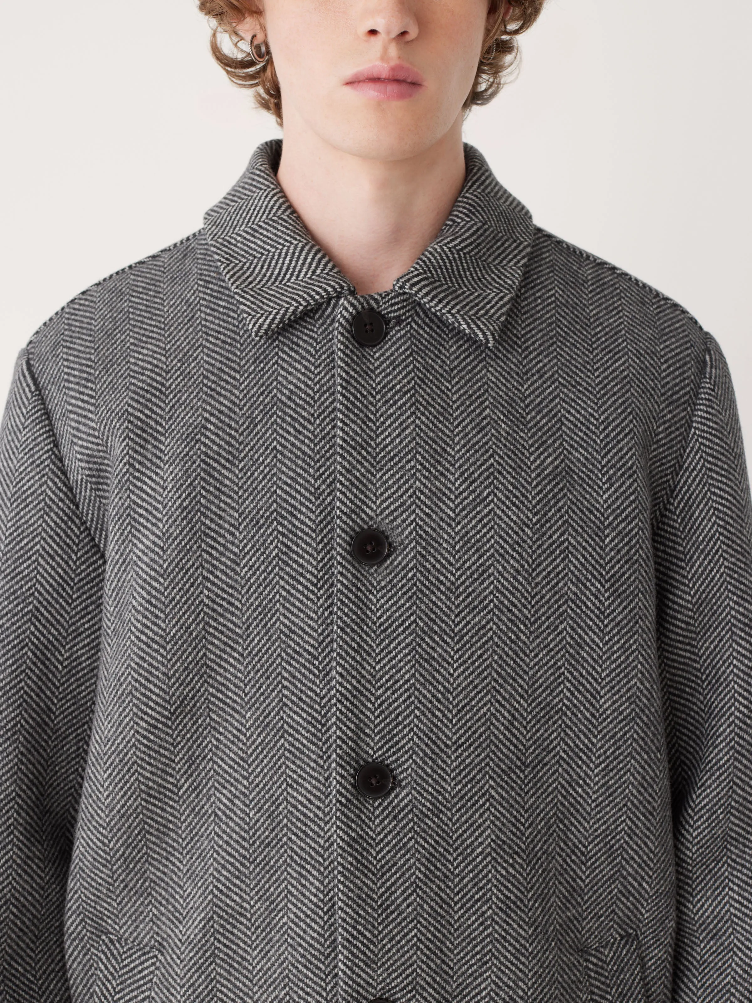 The Smith Mac Coat in Grey