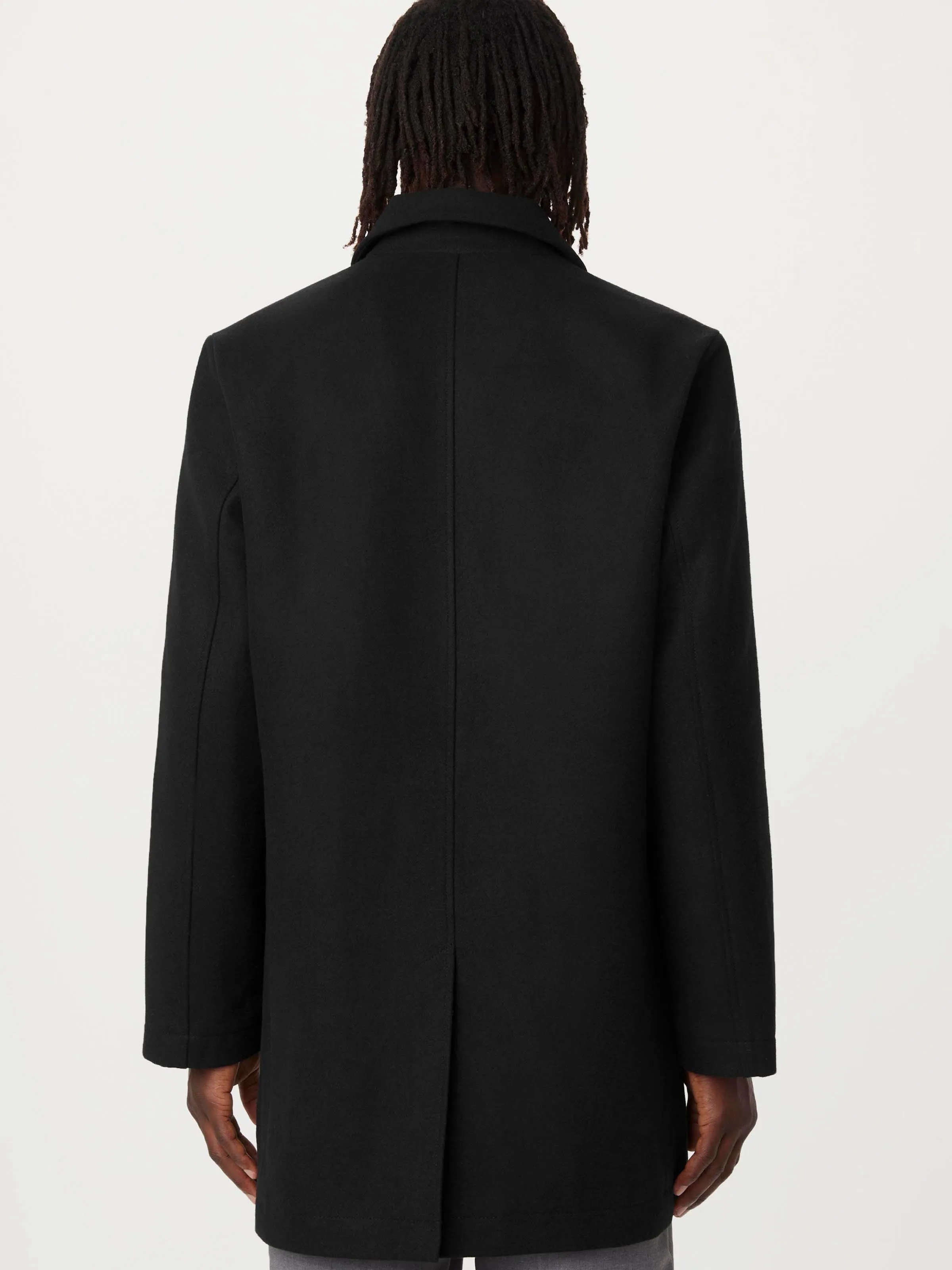 The Smith Mac Topcoat in Black