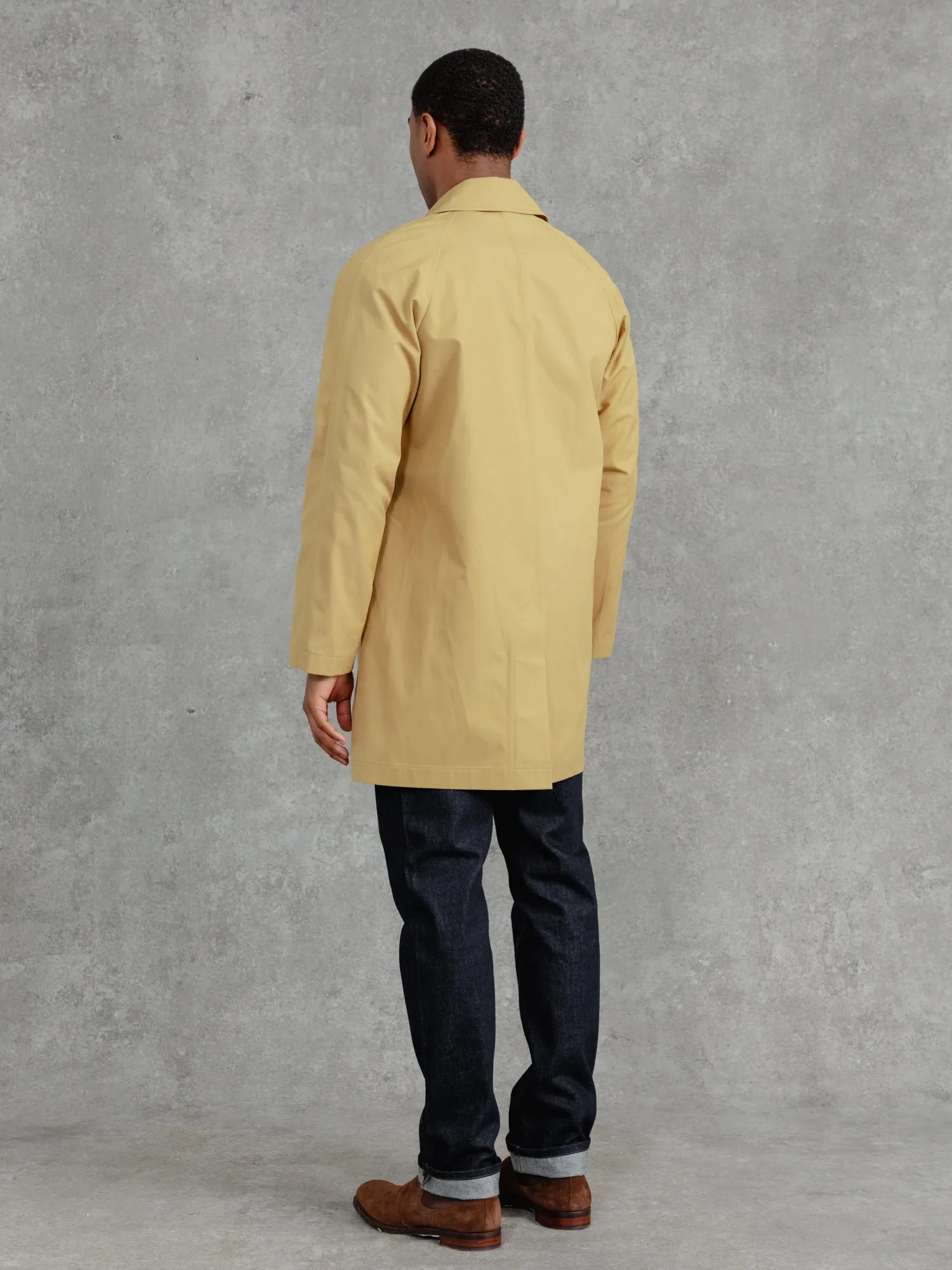 The Ventile® Raglan Raincoat - Bronze