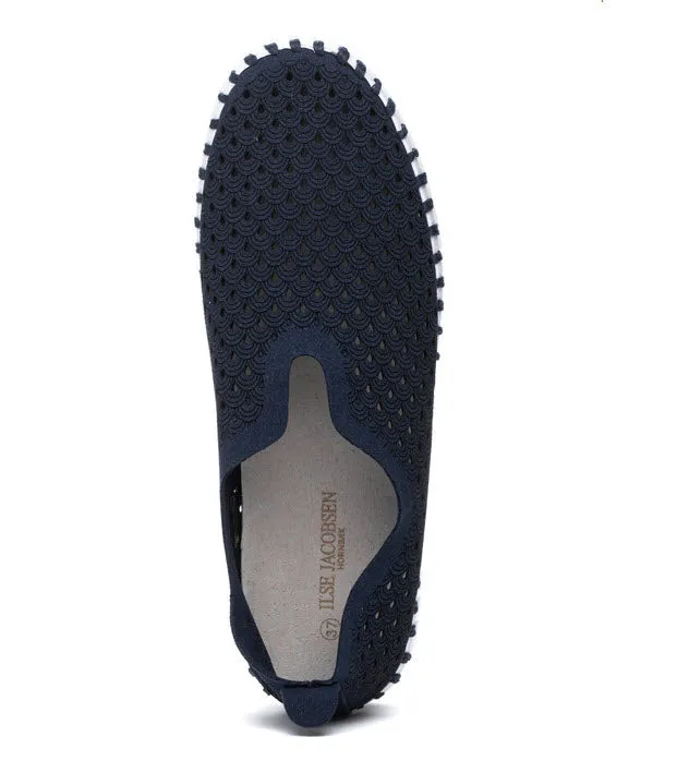 Tulip 3373 - The On-The-Go-Platform-Slip-On in Dark Indigo