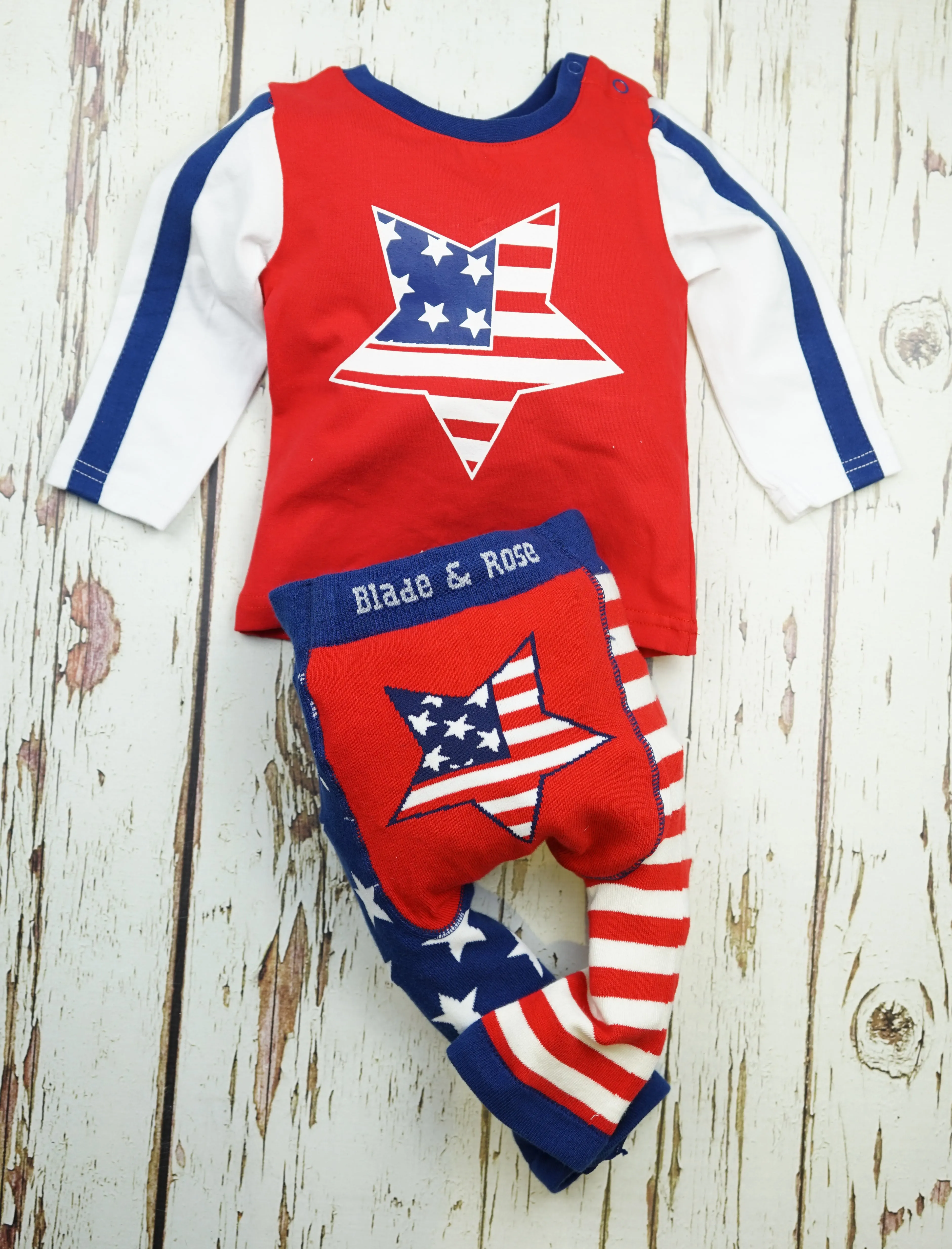 USA Flag Leggings