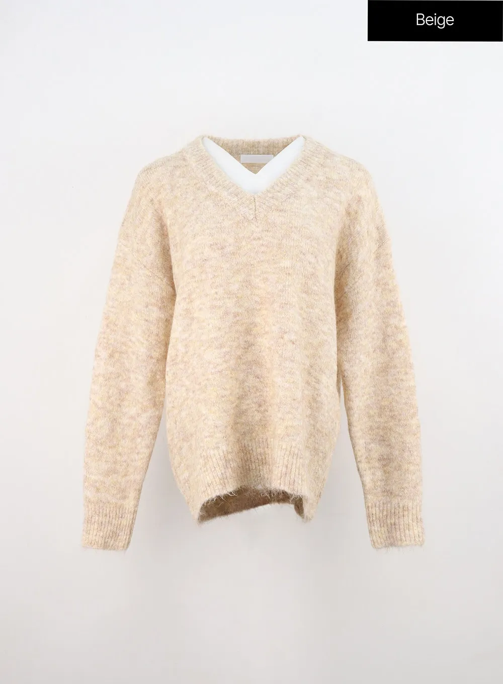 V-Neck Knit Sweater ON310