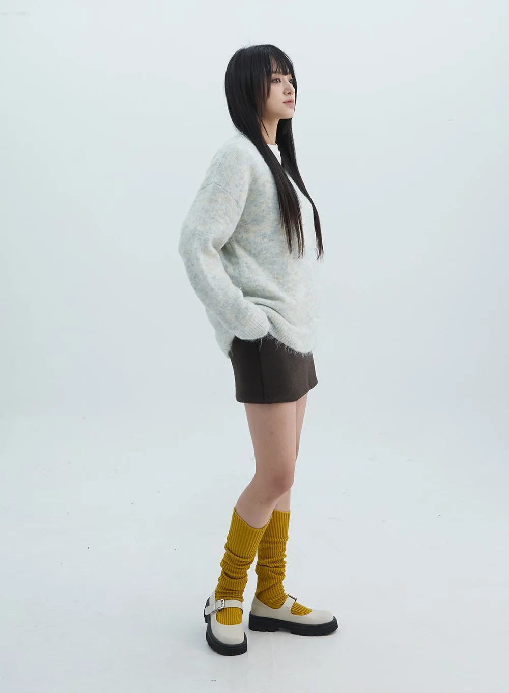 V-Neck Knit Sweater ON310