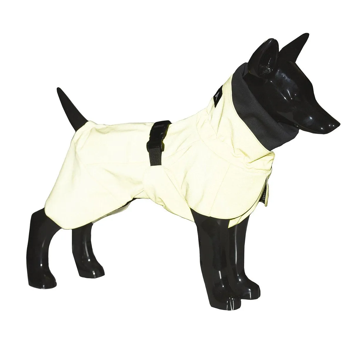 Visibility Dog Raincoat Lite Yellow