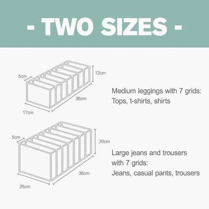 Wardrobe Clothes Organizer (2pcs)