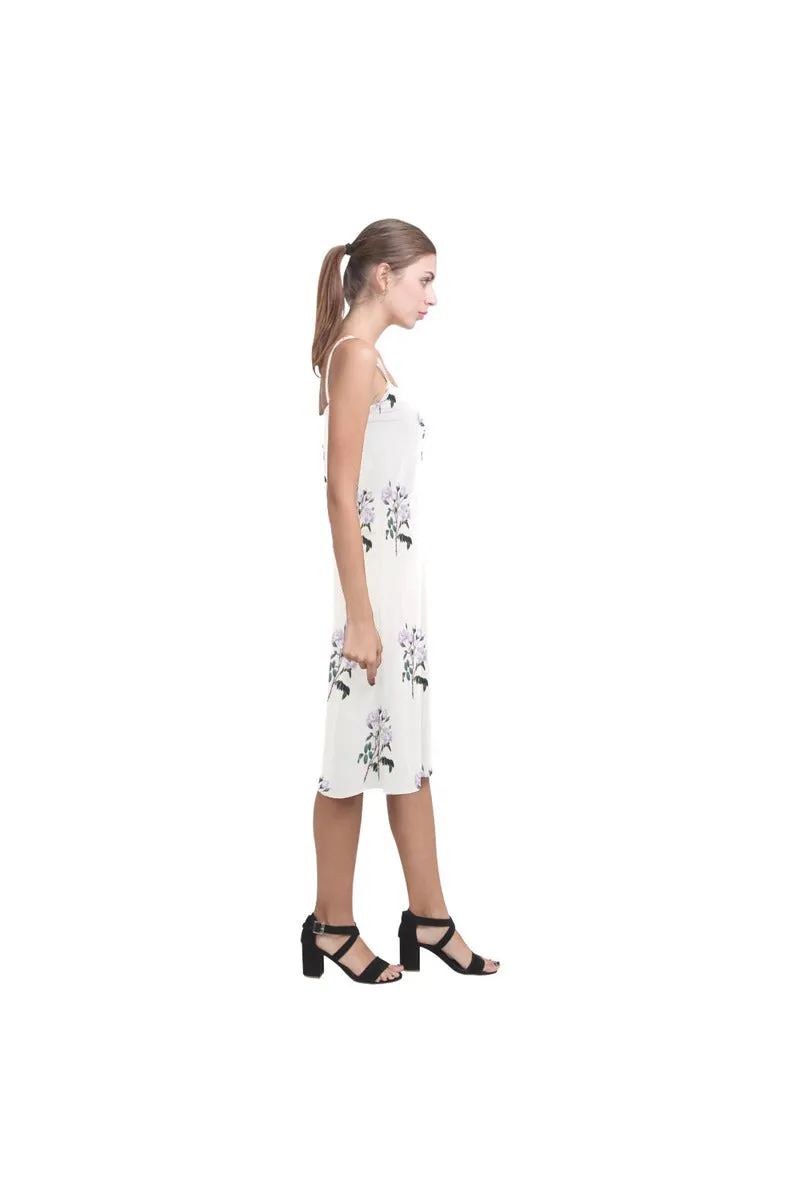 White Bellflower Alcestis Slip Dress (Model D05)