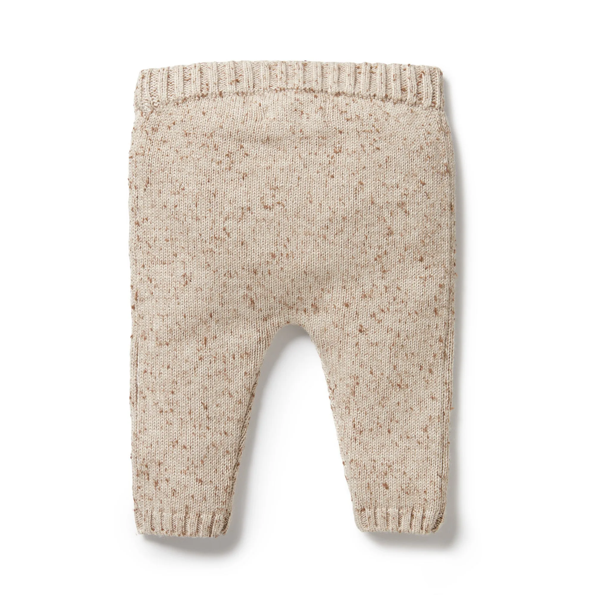 Wilson and Frenchy Knitted Legging - Almond Fleck