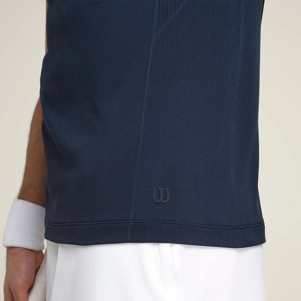 Wilson Men's Player's Seamless Crew - Classic Navy