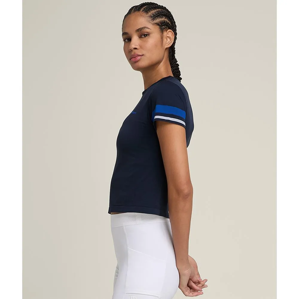 Wilson Women's Brooklyn Seamless Tee - Classic Navy