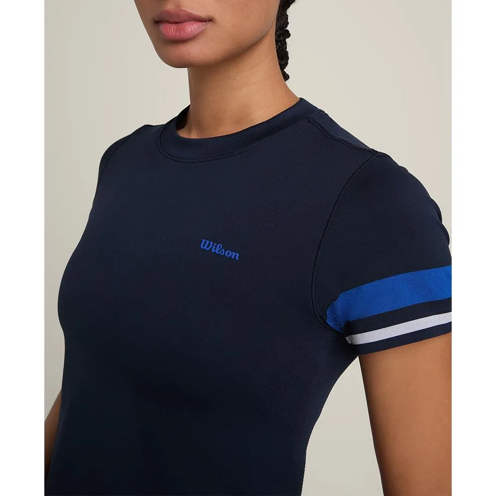 Wilson Women's Brooklyn Seamless Tee - Classic Navy