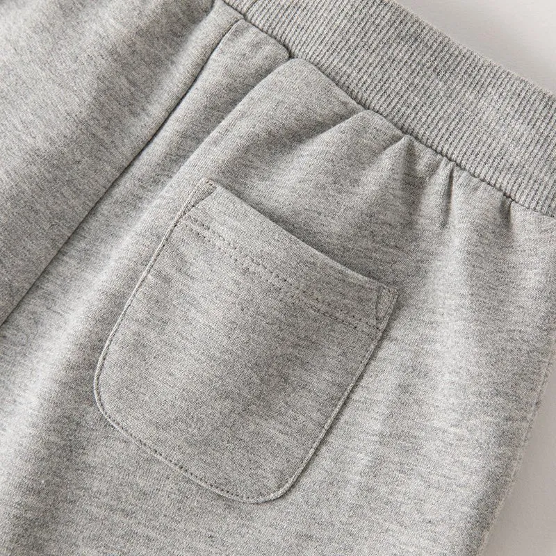 Witty Doggy Boy Grey Sweater Pants