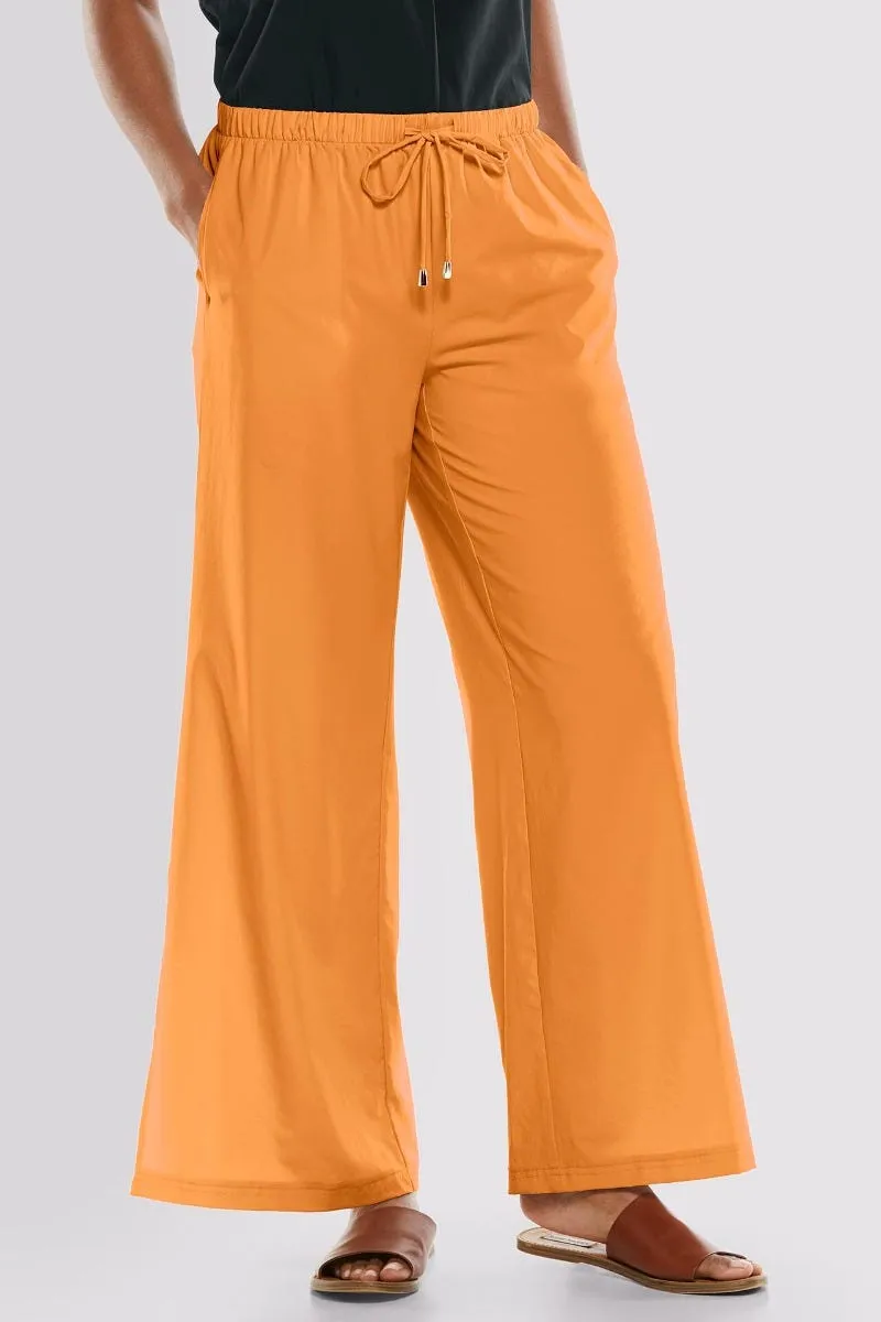 Women's Petra Wide Leg Pants  |  Apricot Crush